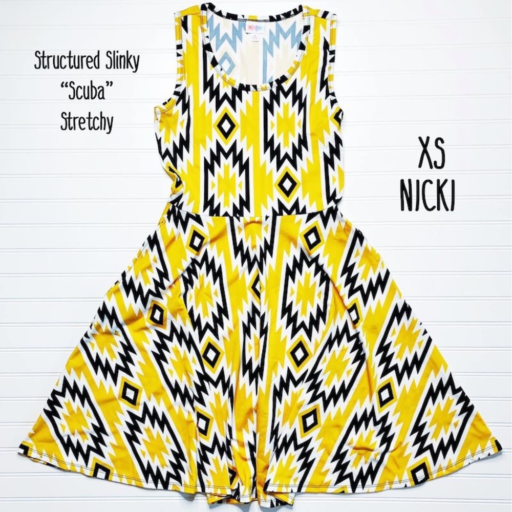 Lularoe tribal Nicki dress